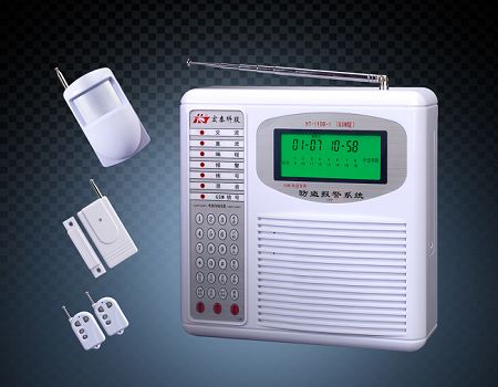  HT-110B-1  GSM+PSTN雙網(wǎng)聯(lián)網(wǎng)防盜報(bào)警主機(jī)